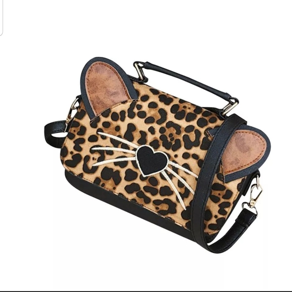 Leopard Crossbody Shoulder Bag - Picture 6 of 6